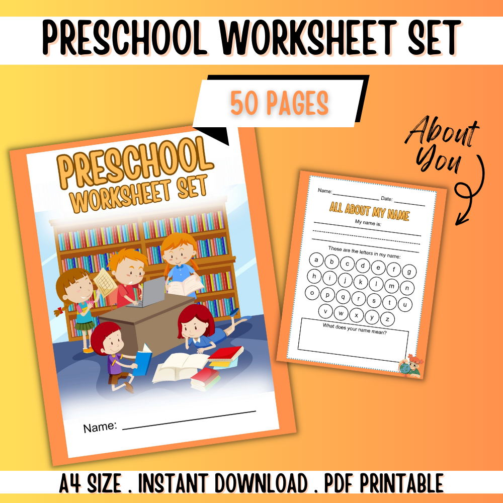 Preschool Worksheet Set